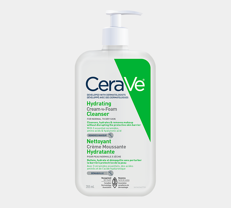 Hydrating Cream-to-Foam Cleanser
